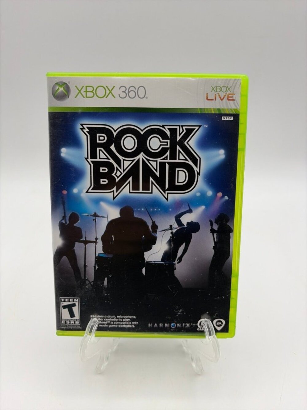 Rock Band (Microsoft Xbox 360, 2007) CIB Complete Tested Working